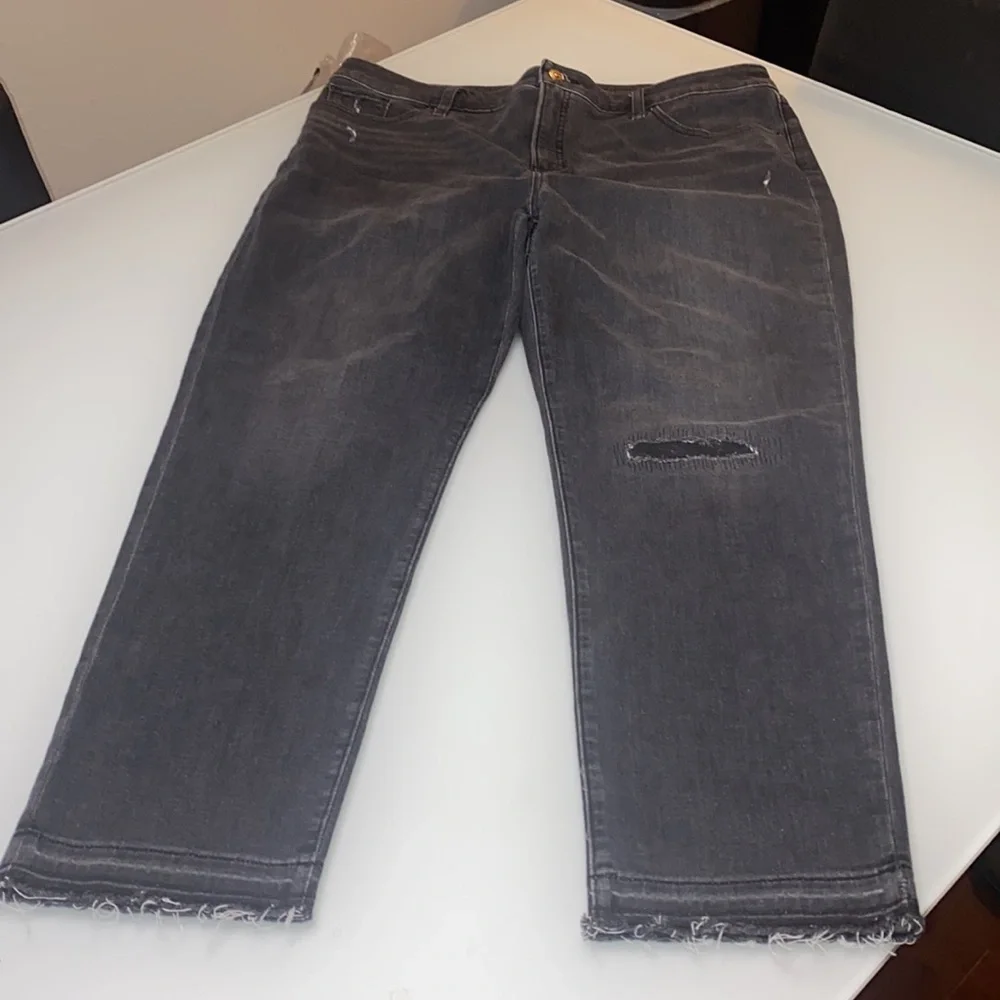 Chicos So Slimming Girlfriend Slim Leg Ankle sz16R - Picture 2 of 7